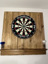 Wooden dart board surround