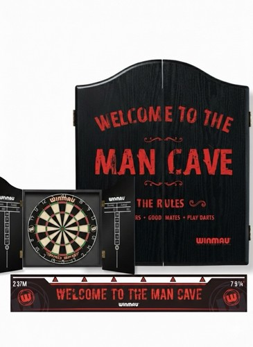 Winmau man cave dartboard - winmau,