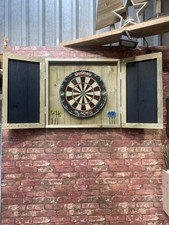Dartboard Cabinet , solid pine